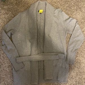 Long Sleeve Cardigan with Tie